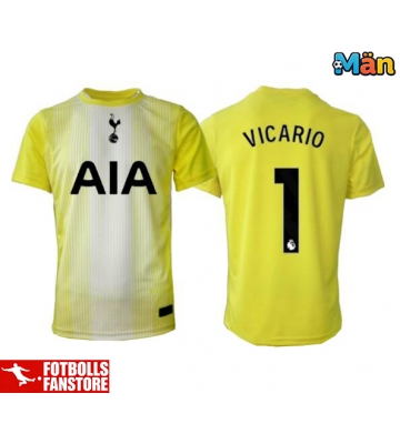 Tottenham Hotspur Guglielmo Vicario #1 Målvakt Tredje Tröja 2025-26 Kortärmad